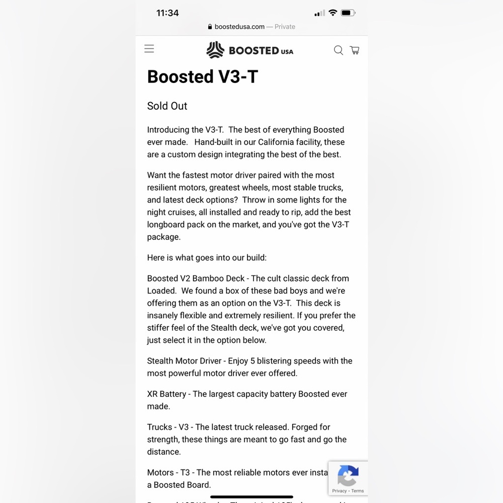 Boosted USA V3-T Longboard every optional upgrade - Picture 8 of 9